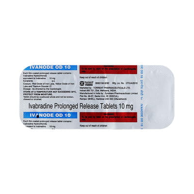 Ivanode Od 10mg Strip Of 10 Tablets