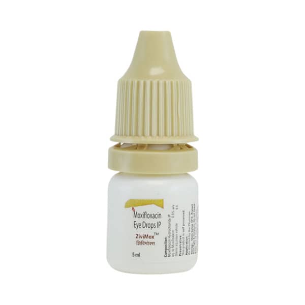 Zivimox Bottle Of 5ml Eye Drops