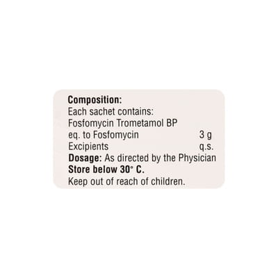 Fosrium Sachets Of 8gm Powder