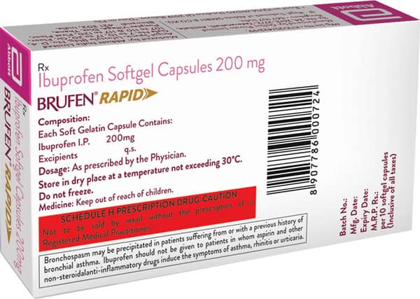 Brufen Rapid Softgel Capsule
