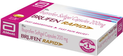 Brufen Rapid Softgel Capsules 200mg