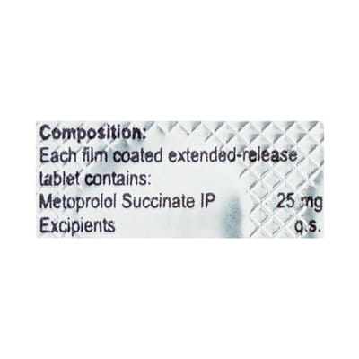Metstop 25mg Strip Of 10 Tablets