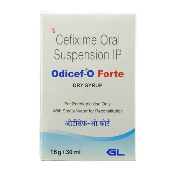 Odicef O Forte Bottle Of 30Ml Dry Syrup