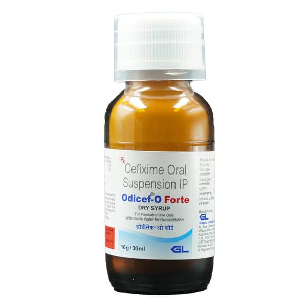 Odicef O Forte Bottle Of 30Ml Dry Syrup
