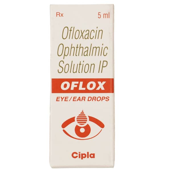 Oflox 0.3% Bottle Of 5ml Eye/Ear Drops
