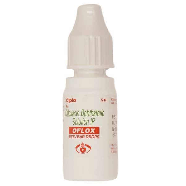 Oflox 0.3% Bottle Of 5ml Eye/Ear Drops