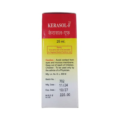 Kerasol F Bottle Of 25ml Lotion