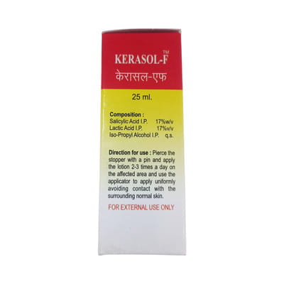 Kerasol F Bottle Of 25ml Lotion