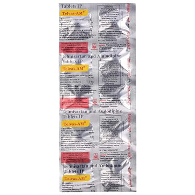 Telvas Am 40mg Strip Of 15 Tablets