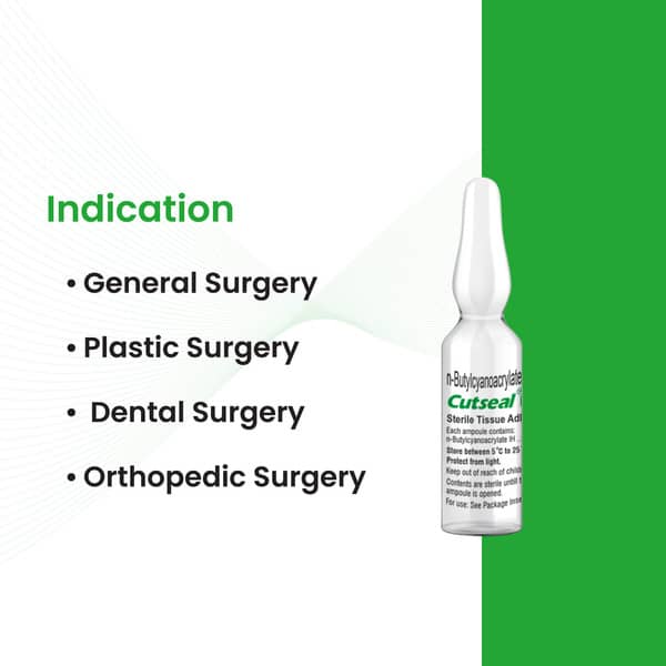 Cutseal Ampoule Of 0.25Ml Sterile Tissue Adhesive