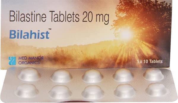 Bilahist 20mg Strip Of 10 Tablets