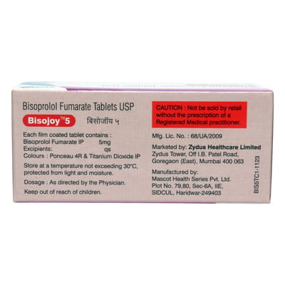 Bisojoy 5mg Strip Of 10 Tablets