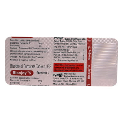 Bisojoy 5mg Strip Of 10 Tablets