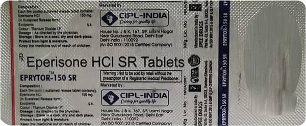 Eprytor 150mg Sr Strip Of 10 Tablets