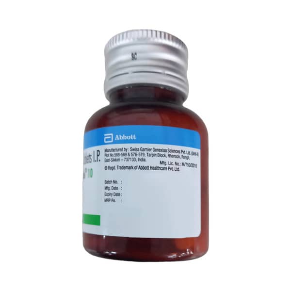Neo Mercazole 10mg Bottle Of 130 Tablets