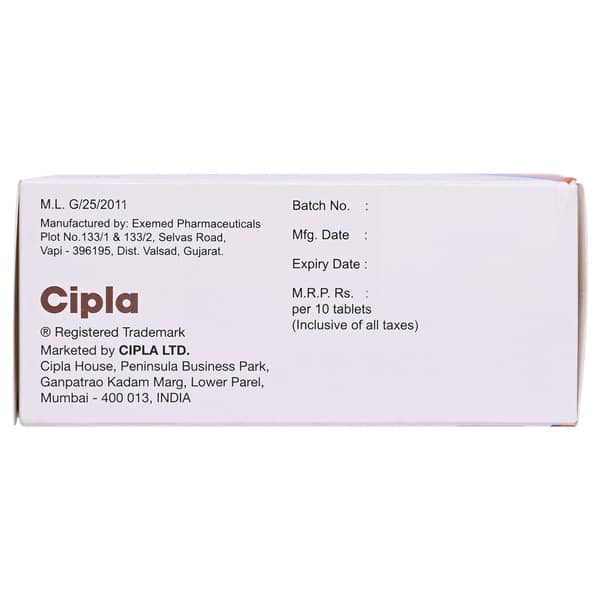 Linacip D 5/10mg Strip Of 10 Tablets