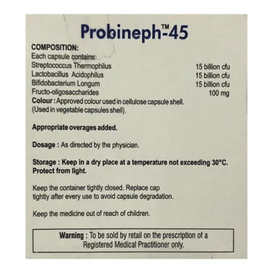 Probineph 45 Strip Of 10 Capsules