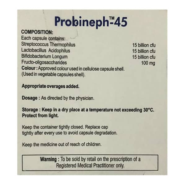 Probineph 45 Strip Of 10 Capsules