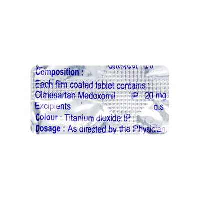 Olstan 20mg Strip Of 15 Tablets