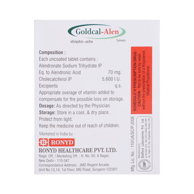 Goldcal Alen Strip Of 1 Tablet