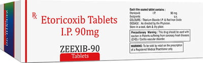 Zeexib 90mg Strip Of 10 Tablets