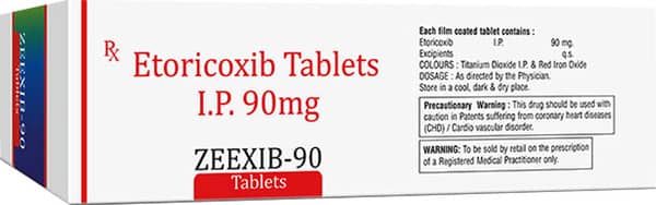Zeexib 90mg Strip Of 10 Tablets