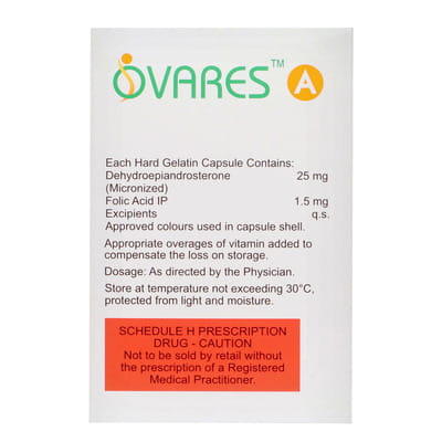 Ovares A Strip Of 15 Capsules