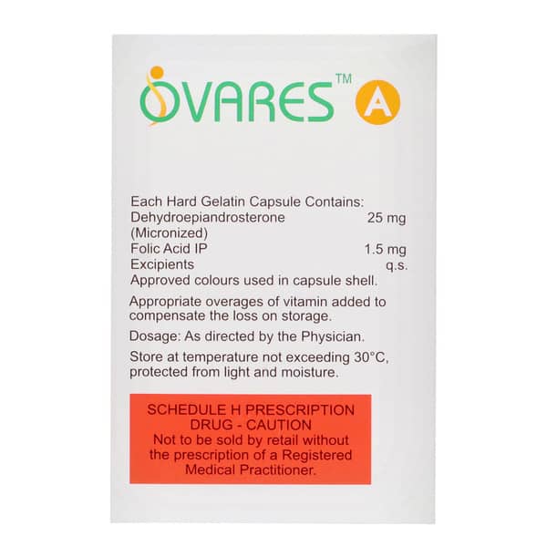 Ovares A Strip Of 15 Capsules