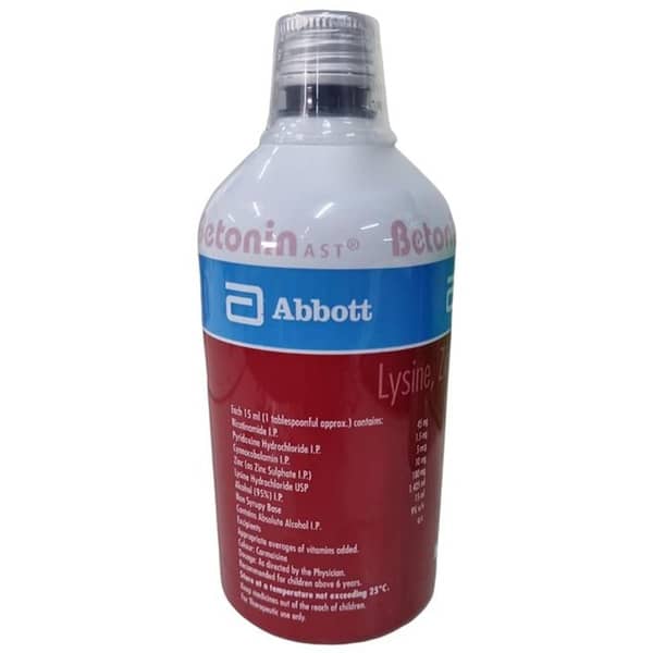 Betonin AST Syrup | Sugar Free