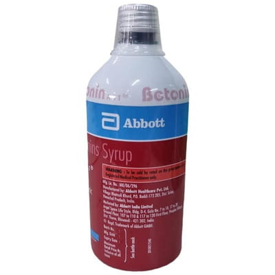Betonin Ast Sugar Free Bottle Of 420ml Syrup