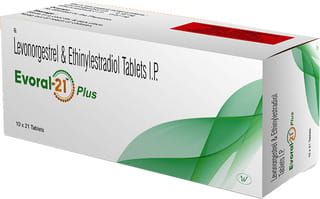 Evoral 21 Plus Strip Of 21 Tablets