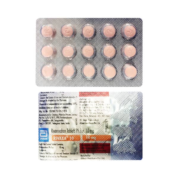 Rivaxa 10mg Strip Of 15 Tablets