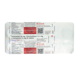 Telma Mct 40/25/12.5Mg Strip Of 10 Tablets