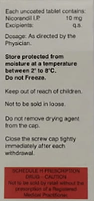 Nicostar 10mg Bottle Of 30 Tablets