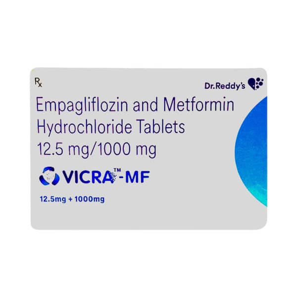 Vicra Mf 12.5/1000mg Strip Of 10 Tablets