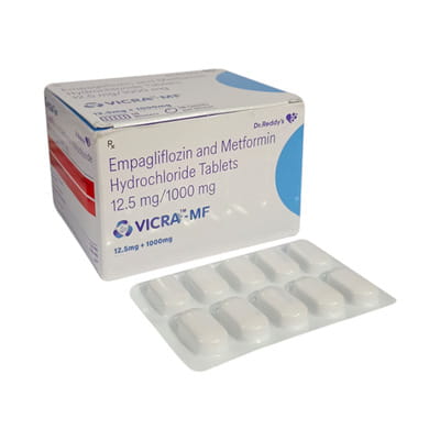 Vicra Mf 12.5/1000mg Strip Of 10 Tablets