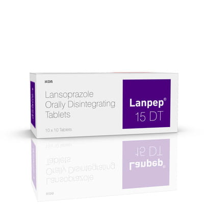 Lanpep 15mg Dt Strip Of 10 Tablets