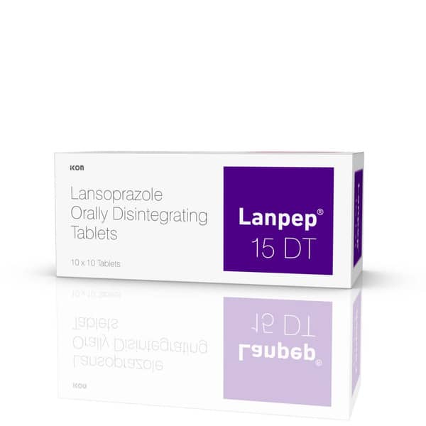 Lanpep 15Mg Dt Strip Of 10 Tablets