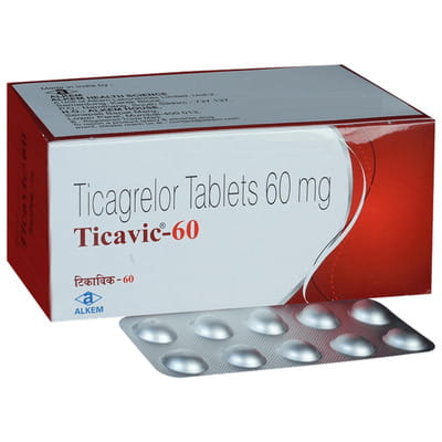 Ticavic 60mg Strip Of 10 Tablets