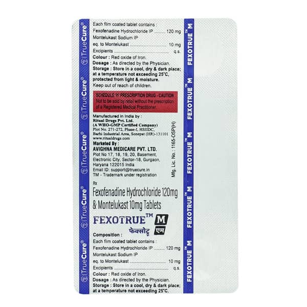 Fexotrue M Strip Of 10 Tablets