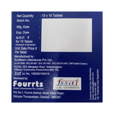 Myofatige Strip Of 10 Tablets