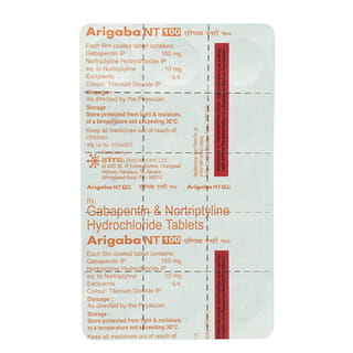 Arigaba Nt 100Mg Strip Of 15 Tablets
