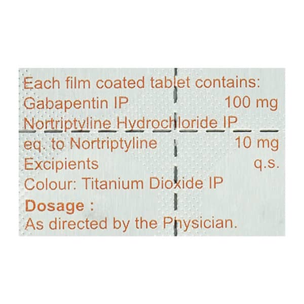 Arigaba Nt 100Mg Strip Of 15 Tablets