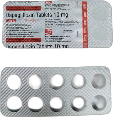Deten 10mg Strip Of 10 Tablets