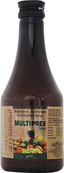 Multiprex Mix Fruit Flavour Bottle Of 200ml Syrup