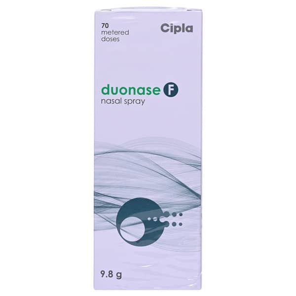 Duonase F 70md Bottle Of 9.8gm Nasal Spray