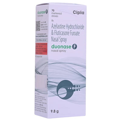 Duonase F 70md Bottle Of 9.8gm Nasal Spray