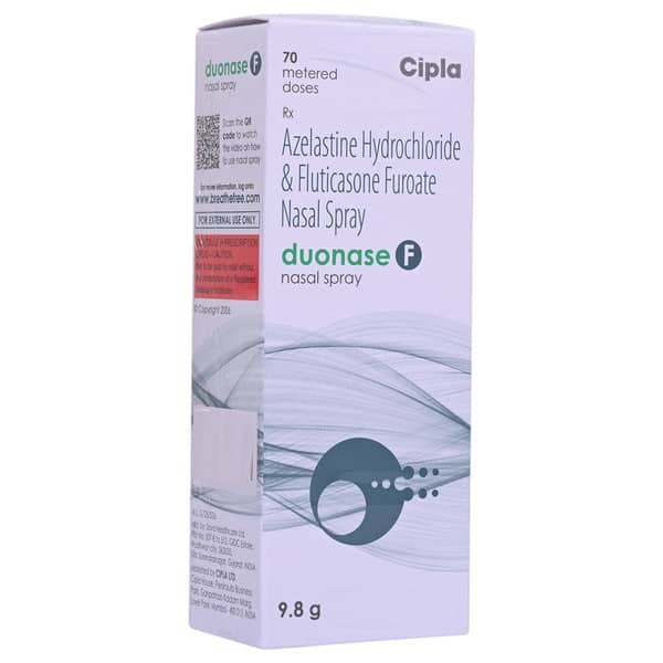 Duonase F 70md Bottle Of 9.8gm Nasal Spray