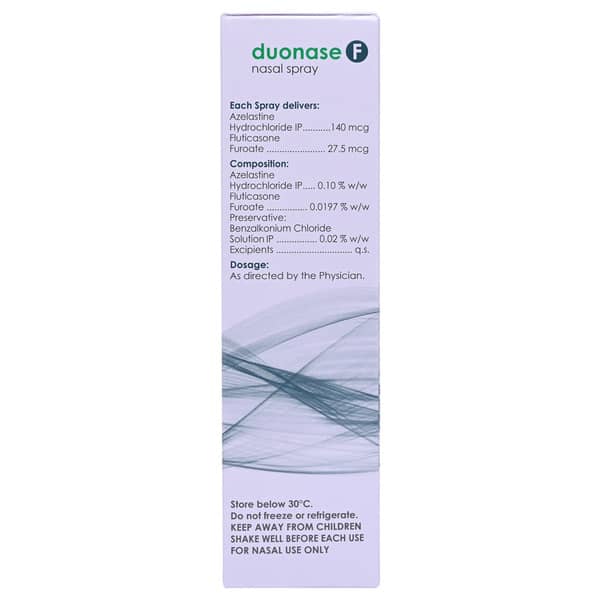 Duonase F 70md Bottle Of 9.8gm Nasal Spray