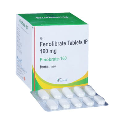 Finobrate 160mg Strip Of 15 Tablets